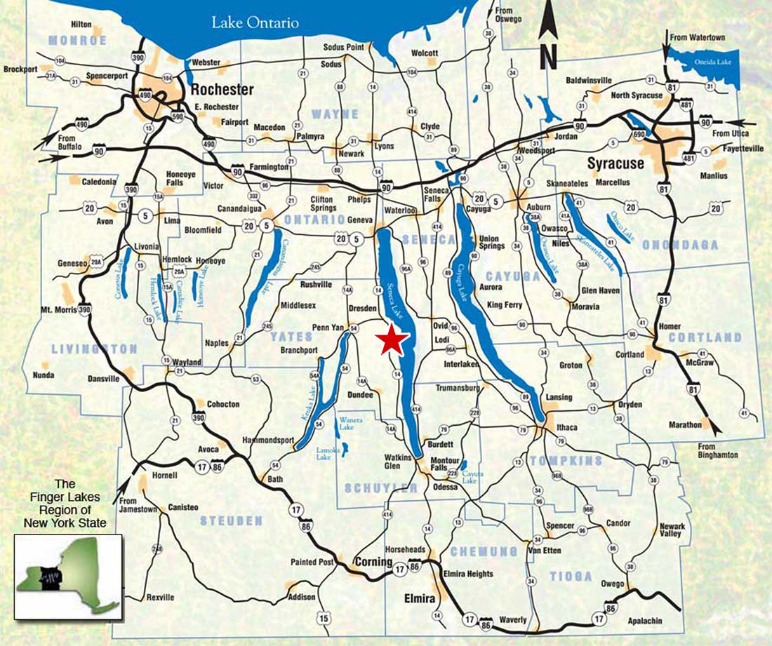 region map